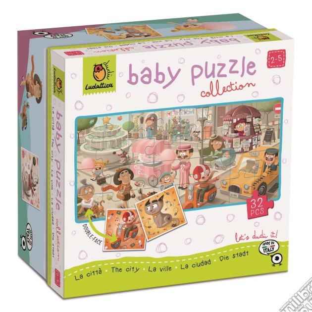 Città. Dudù baby puzzle collection (La) gioco