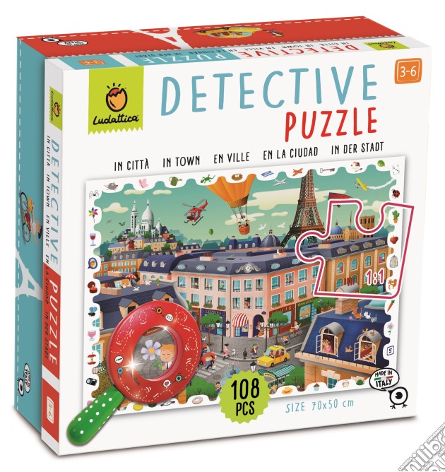 Città. Baby detective puzzle (La) gioco