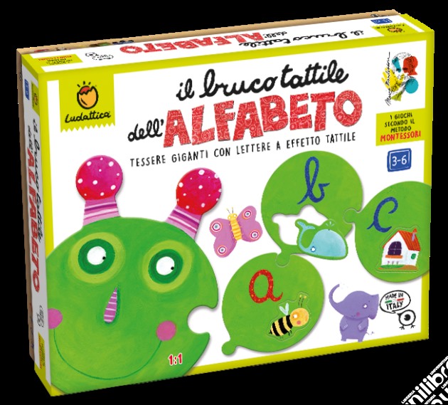 Ludattica: Giochi Montessori - Il Bruco Tattile gioco