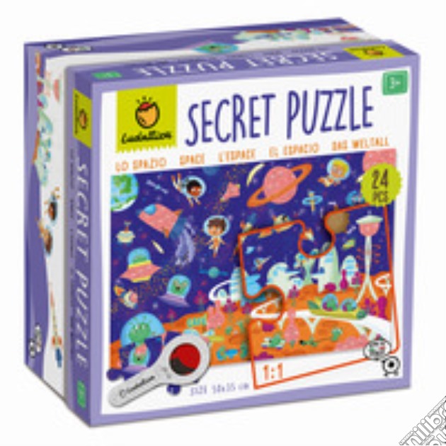 Ludattica: Secret Puzzle 24 Pz Lo Spazio gioco