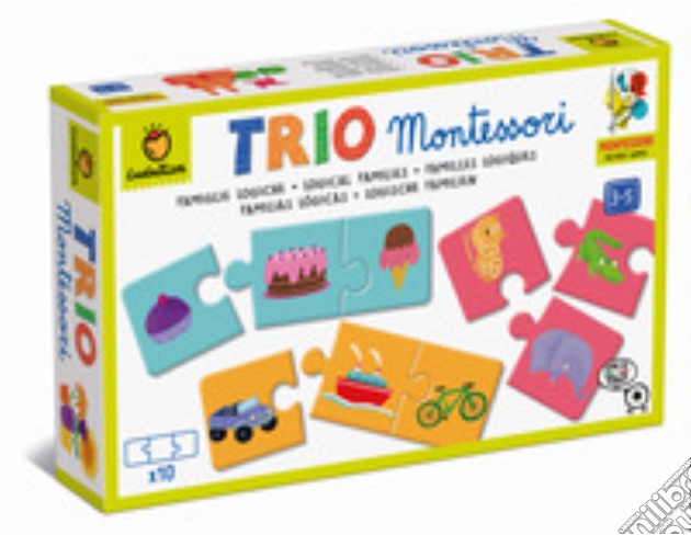 Ludattica: Logic Montessori - Trio Famiglie Logiche gioco