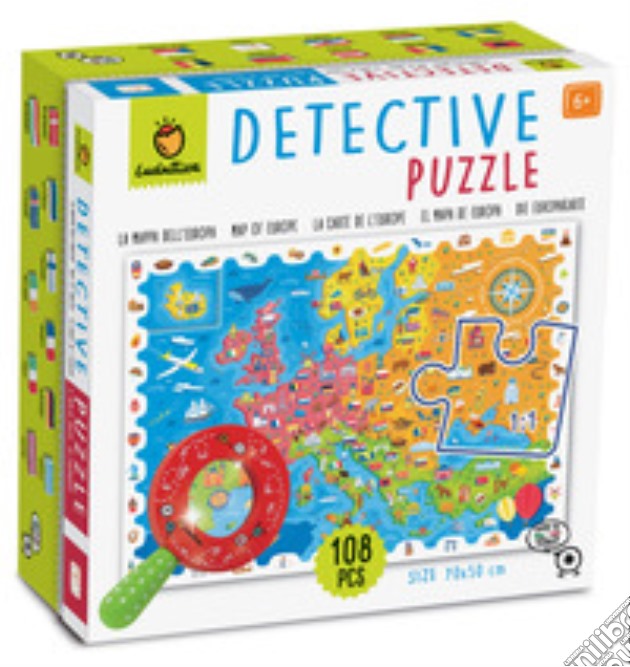 Ludattica: Detective Puzzle - La Mappa Dell'Europa gioco