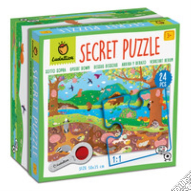 Ludattica: Secret Puzzle 24 Pz Sottosopra gioco