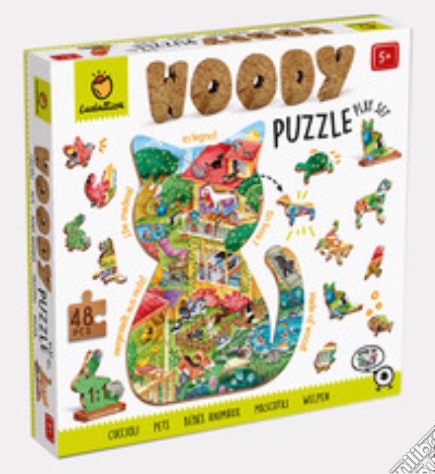 Ludattica: Woody Puzzle - Cuccioli gioco