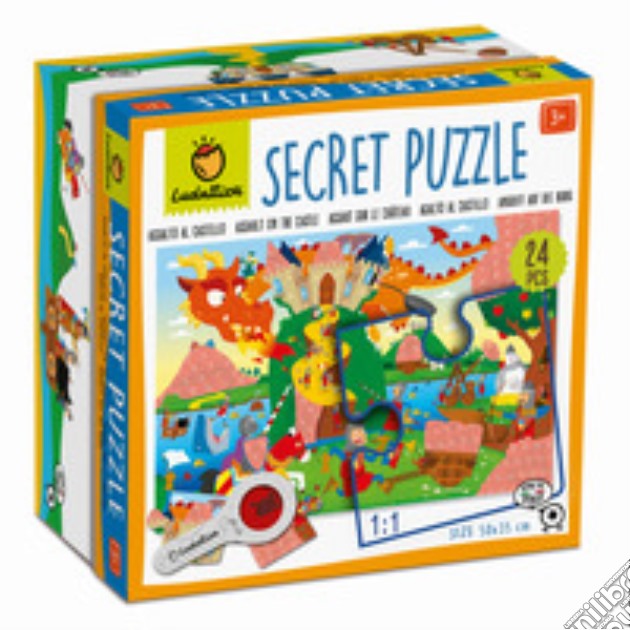 Ludattica: Secret Puzzle 24 Pz Assalto Al Castello gioco