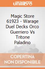 Magic Store 61923 - Warage Duel Decks Orco Guerriero Vs Tritone Paladino gioco di Ms Edizioni