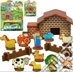 Ginmar: Animali - (126C) - Set Fattoria C/Casa Da Costr. C/Figure Ass. giochi
