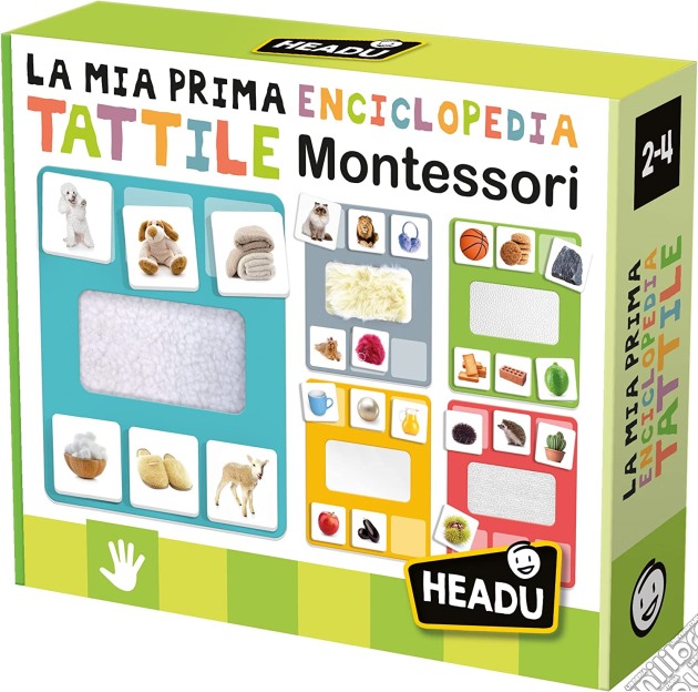 Headu: La Mia Prima Enciclopedia Tattile Montessori gioco
