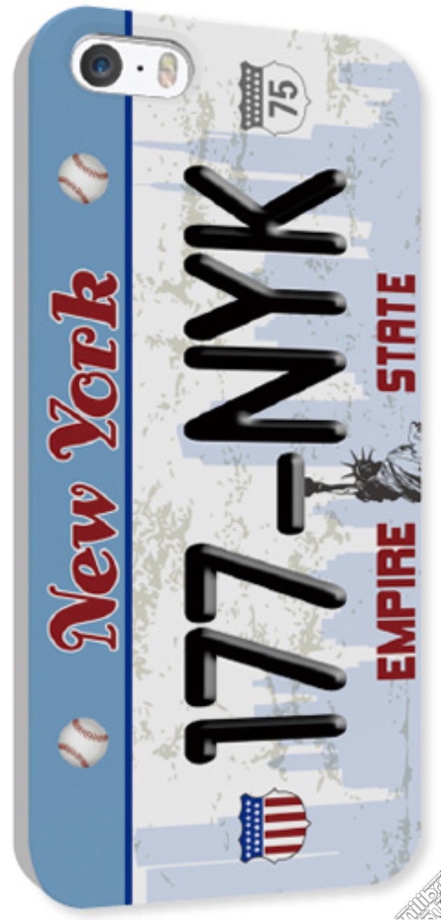 Cover Targa New York iPhone 5/5S gioco di HIP