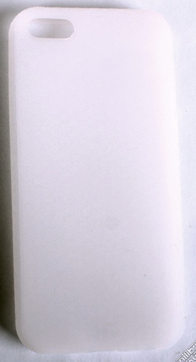 Cover Silicone Bianco iPhone 5C gioco di HIP