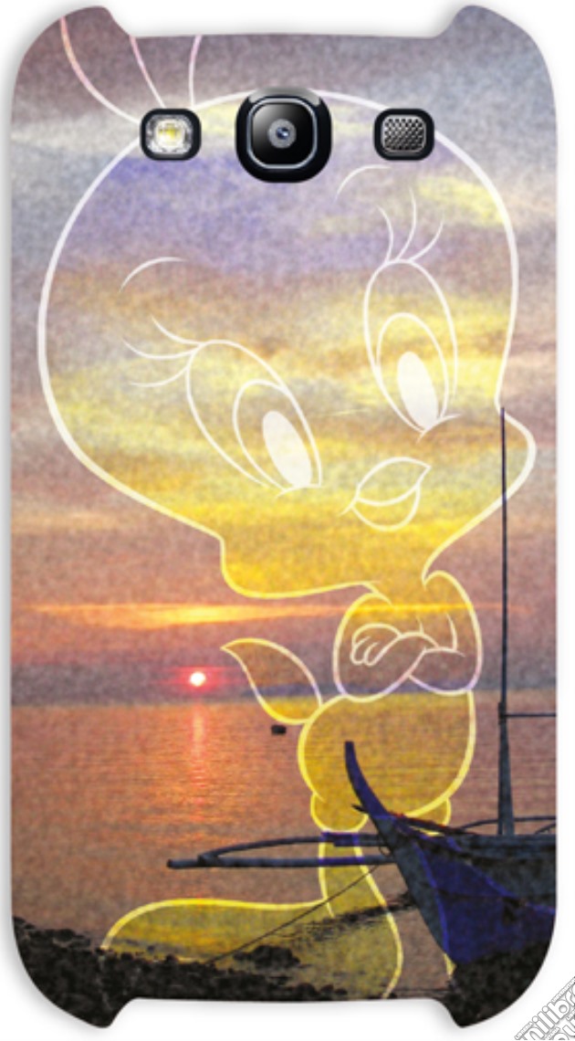 Cover Tweety tramonto Samsung S3 gioco di HSP