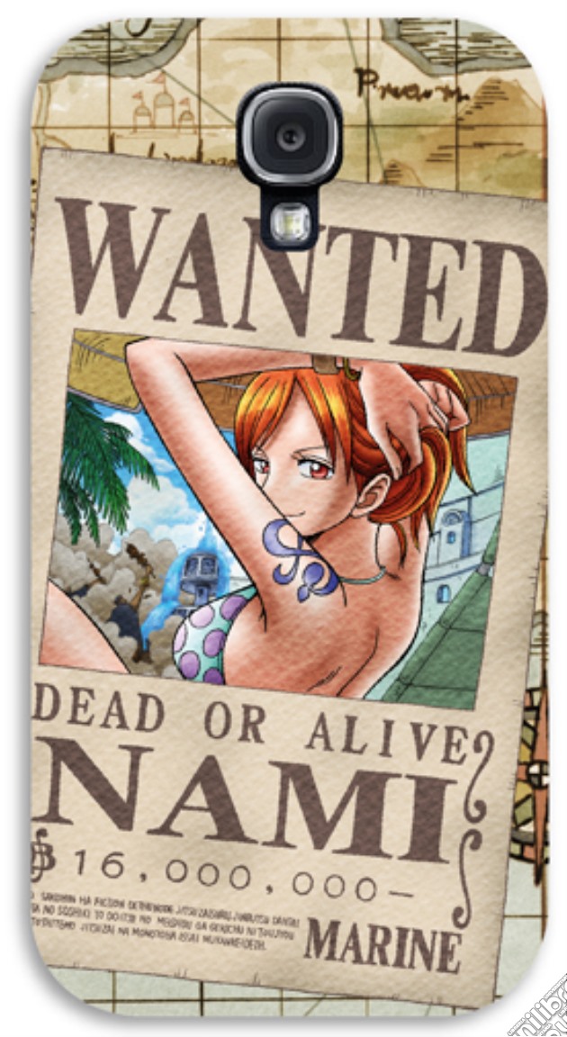 Cover Wanted Nami Samsung S4 gioco di HSP
