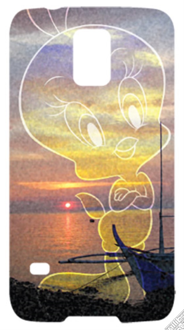 Cover Tweety tramonto Samsung S5 gioco di HSP