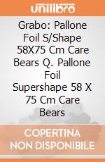 Grabo: Pallone Foil S/Shape 58X75 Cm Care Bears Q. Pallone Foil Supershape 58 X 75 Cm Care Bears giochi