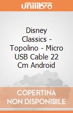 Disney Classics - Topolino - Micro USB Cable 22 Cm Android gioco di Tribe
