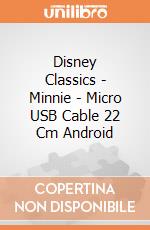 Disney Classics - Minnie - Micro USB Cable 22 Cm Android gioco di Tribe
