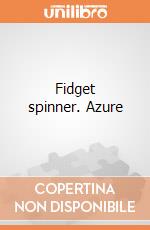 Fidget spinner. Azure