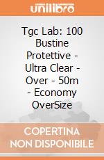 Tgc Lab: 100 Bustine Protettive - Ultra Clear - Over - 50m - Economy OverSize giochi