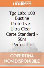 Tgc Lab: 100 Bustine Protettive - Ultra Clear - Carte Standard - 50m Perfect-Fit giochi