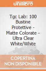 Tgc Lab: 100 Bustine Protettive - Matte Colorate - Ultra Clear White/White giochi