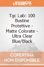 Tgc Lab: 100 Bustine Protettive - Matte Colorate - Ultra Clear Blue/Black giochi