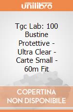 Tgc Lab: 100 Bustine Protettive - Ultra Clear - Carte Small - 60m Fit giochi