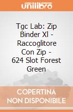 Tgc Lab: Zip Binder Xl - Raccoglitore Con Zip - 624 Slot Forest Green giochi