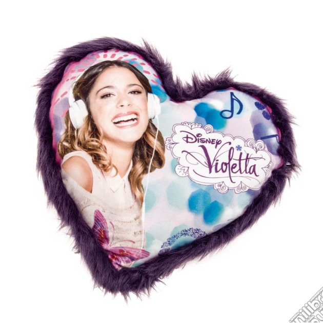 Violetta - Cuscino A Forma Di Cuore 33x33 Cm gioco