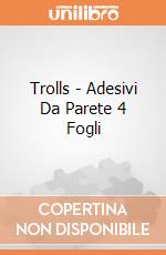 Trolls - Adesivi Da Parete 4 Fogli gioco