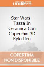 Star Wars - Tazza In Ceramica Con Coperchio 3D Kylo Ren gioco