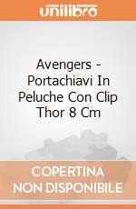Avengers - Portachiavi In Peluche Con Clip Thor 8 Cm gioco