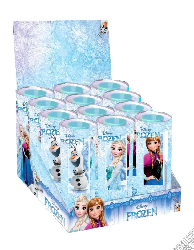 Frozen - Lampada Glitter 4,5X15 Cm (un articolo senza possibilità di scelta) gioco di Joy Toy