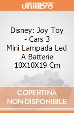Disney: Joy Toy - Cars 3 Mini Lampada Led A Batterie 10X10X19 Cm gioco di Joy Toy