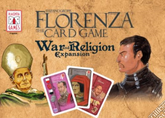 Florenza. The Card Game. Guerra e Religione. [Espansione per Florenza. The Card Game]. gioco di Placentia Games