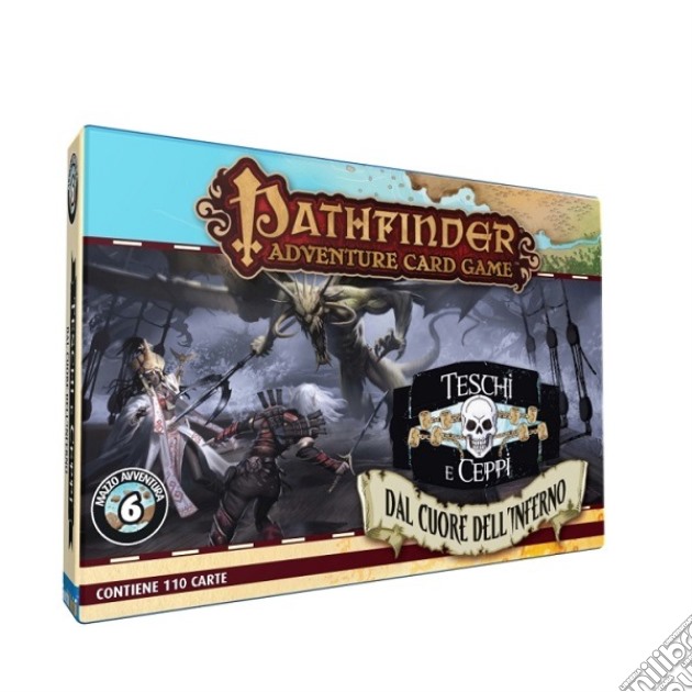Giochi Uniti Gu571 - Pathfinder Adventure Card Game - Mazzo Dal Cuore Dell'Inferno gioco