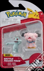 Pokemon: Rei Toys - Battle Figure Pack Serie 3 - Machop E Snubbull giochi