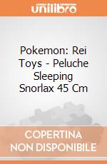 Pokemon: Rei Toys - Peluche Sleeping Snorlax 45 Cm giochi