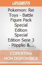 Pokemon: Rei Toys - Battle Figure Pack Special Edition Special Edition Serie 3 - Popplio & Pikachu giochi