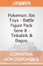 Pokemon: Rei Toys - Battle Figure Pack Serie 8 - Tinkatink & Bagon giochi
