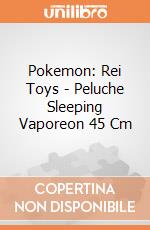 Pokemon: Rei Toys - Peluche Sleeping Vaporeon 45 Cm giochi