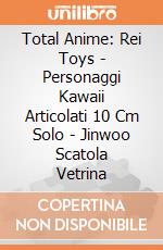 Total Anime: Rei Toys - Personaggi Kawaii Articolati 10 Cm Solo - Jinwoo Scatola Vetrina giochi