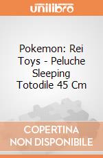 Pokemon: Rei Toys - Peluche Sleeping Totodile 45 Cm giochi