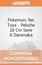 Pokemon: Rei Toys - Peluche 20 Cm Serie 6 Darumaka gioco