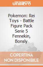 Pokemon: Rei Toys - Battle Figure Pack Serie 5 Fennekin, Bonsly gioco