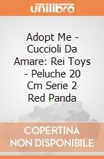 Adopt Me - Cuccioli Da Amare: Rei Toys - Peluche 20 Cm Serie 2 Red Panda gioco