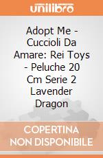 Adopt Me - Cuccioli Da Amare: Rei Toys - Peluche 20 Cm Serie 2 Lavender Dragon gioco