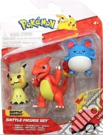 Pokemon: Rei Toys - Battle Figure Set 3 Personaggi Serie 3 - Marril, Mimikyu, Charmeleon giochi
