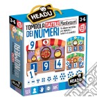 Headu: Montessori - Tombola Tattile Dei Numeri giochi