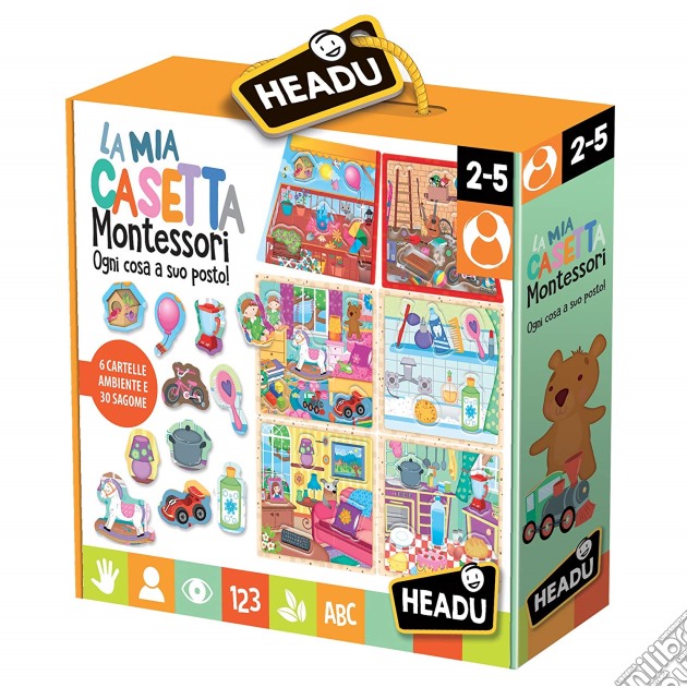 Headu - La Mia Casetta Montessori gioco di Headu