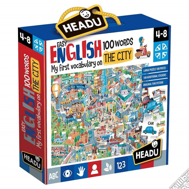 Headu It21000 - Easy English 100 Words City gioco